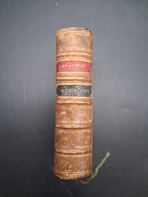 Zygmunt Krasinski Selection of Writings Year 1898 half-shell