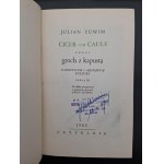 Julian Tuwim Cicer cum caule czyli groch z kapustą Wydanie I