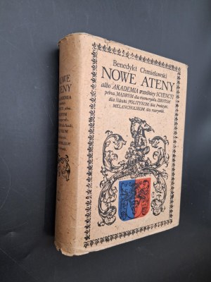 Benedict Chmielowski The New Athens or the Academy of ...