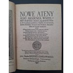 Benedykt Chmielowski Nowe Ateny albo Akademia ...