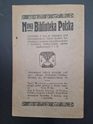 Zygmunt Rembowski Europe on Poland Vienna 1916