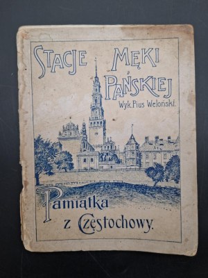 Pius Weloński Stations of the Passion of Christ Souvenir from Częstochowa
