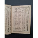 Kalendarzyk i notatnik ucznia szkoły powszechnej Rok szkolny 1926/27