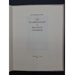 Aleksander Bocheński List do bibliofilów o braciach Załuskich