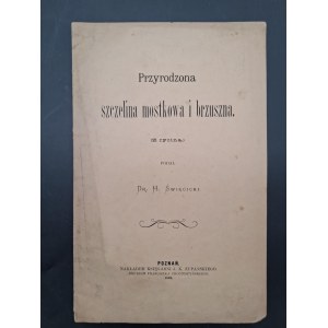Dr Heliodor Święcicki Przyrodzona szczelina mostkowa i brzuszna (Z ryciną) Rok 1889