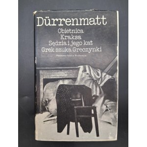 Friedrich Durrenmatt Obietnica Kraksa Sędzia i jego kat Grek szuka Greczynki