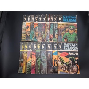 Kapitan Kloss Komiksy Nr 1 - 20 I wydanie