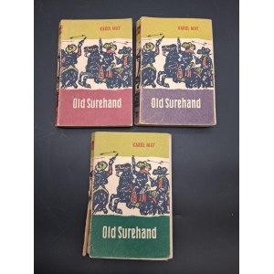 Karol May Old Surehand Tom I-III I wydanie