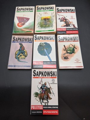 Andrzej Sapkowski The Witcher Saga Volumes I-V / The Last Wish / The Sword of Destiny