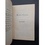 Adam Asnyk Wybór poezyj Jerozolima 1946