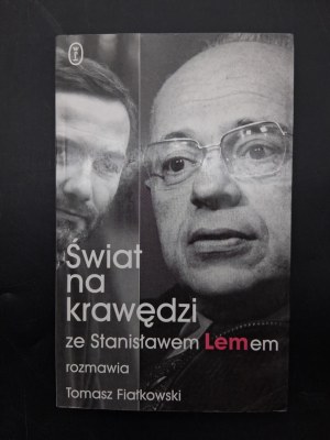 World on the edge with Stanislaw Lem is interviewed by Tomasz Fiałkowski