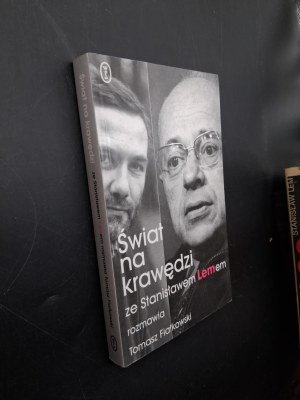 World on the edge with Stanislaw Lem is interviewed by Tomasz Fiałkowski