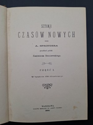 Art of the New Times by A. Springer Part I