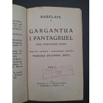 Rabelais Gargantua i Pantagruel oraz pomniejsze pisma Tom I-V Rok 1915