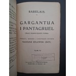 Rabelais Gargantua i Pantagruel oraz pomniejsze pisma Tom I-V Rok 1915