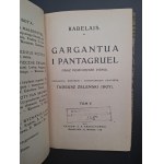 Rabelais Gargantua i Pantagruel oraz pomniejsze pisma Tom I-V Rok 1915