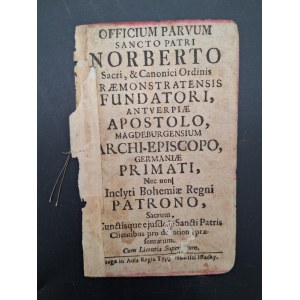 Officium Parvum Sancto Patri Norberto