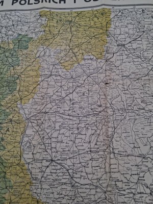 Map of Polish and Neighboring Lands 1916
