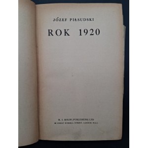 Józef Piłsudski Rok 1920