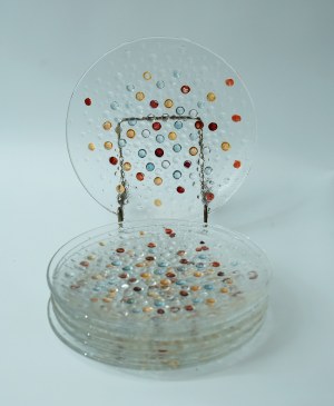 Glass plate set , 