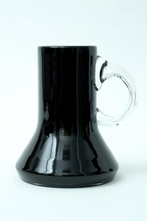 Vase en verre avec oreille - HSG Tarnowiec
