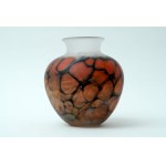 Glass colorful vase - HSG Tarnowiec