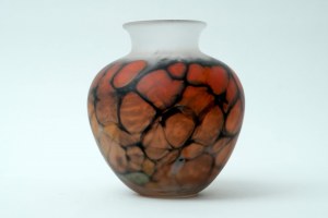 Vase en verre coloré - HSG Tarnowiec