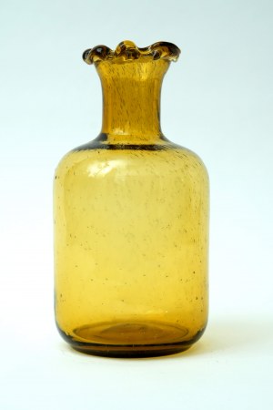 Vase en verre - Bald Mountain - miel