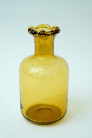 Vase en verre - Bald Mountain - miel
