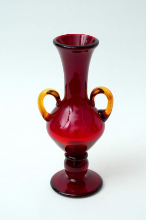 Glass vase, amphora - KIS