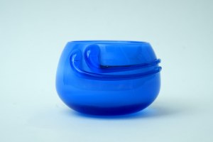 Glass vase - KIS - blue