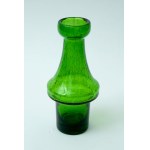 Glass vase , "Christmas tree - J. Podlasek - HS Zawiercie