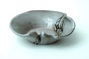 Ceramiczna patera - N. Kowalow - Kamionka Łysa Góra