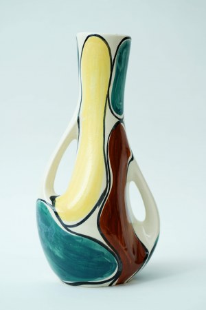 Faience vase pattern 284 - J. Sowinski - ZF Wloclawek