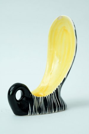Faience muzak - pattern 302 - W. Plazewski - ZF Wloclawek - unique signature