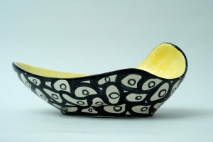 Faience fruit basket - pattern 199 - W. Plazewski - ZF Wloclawek