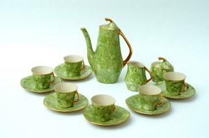 Porcelitowy serwis do kawy ,,Iza'' - CZPiP Chodzież - J. Wrzesień