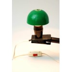 Clip-on mushroom lamp