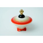 Porcelain box of china - Tiefenfurt 1914-1944 - Old Silesia