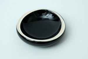 Cabinet ashtray - Black and White - Mirostowice
