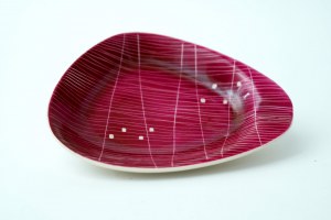 Porcelain ashtray - Chodzież