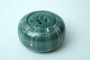 Porcelite dish for ikebana - Chodzież