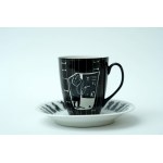 Unique porcelain coffee duo - Politics - Szymon Kobylinski- Chodzież