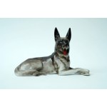 Porcelain figurine ,,German Shepherd" - ZPS Walbrzych
