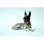 Porcelain figurine ,,German Shepherd" - ZPS Walbrzych