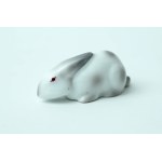Porcelain figurine ,,Hare" - Giesche - Outpost Warsaw