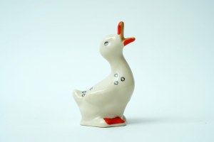 Porcelain figurine ,,Duck'' - Chodzież