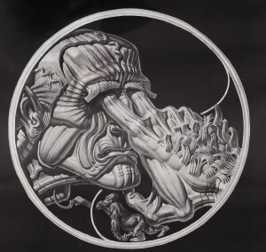 Stanisław Szukalski (1893 Warta k. Sieradza - 1987 Los Angeles), 'Wait My Heart Still Beats', 1989