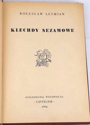 LEŚMIAN- SEASAM CLECHDS illustrations