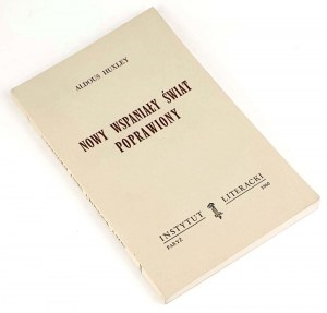 HUXLEY- NOVÝ SVĚT ZLEPŠENÝ 1. vyd.